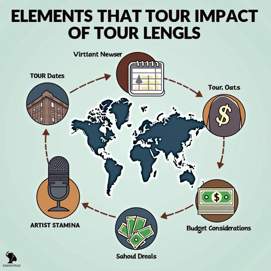 Factors Influencing Concert Tour Length