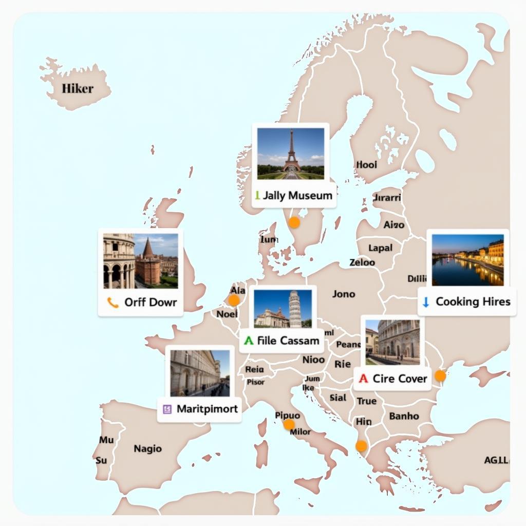 Custom European Itinerary Example