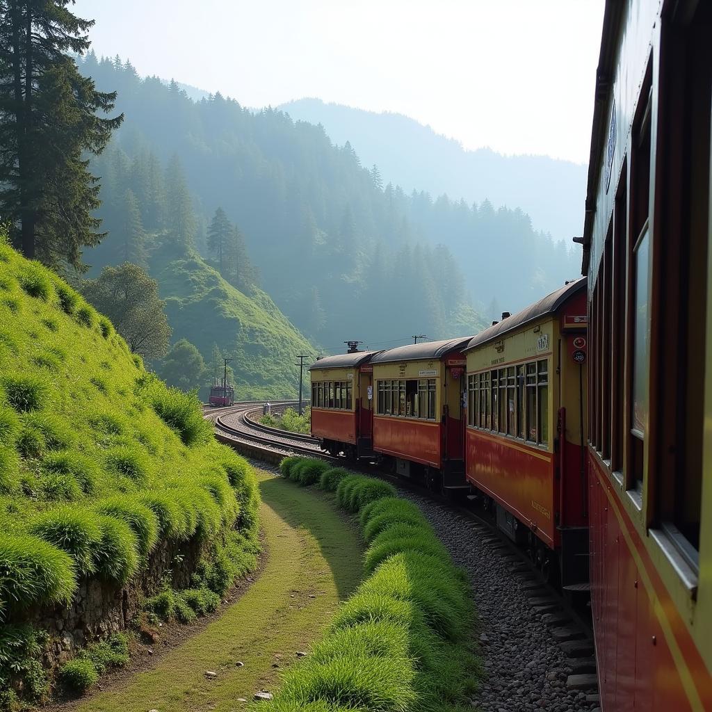 Darjeeling Toy Train at Batasia Loop