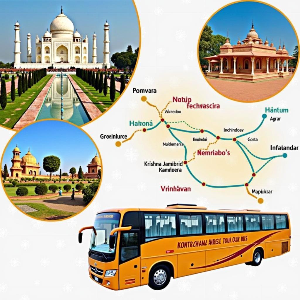 One Day Tour from Delhi to Agra, Mathura, and Vrindavan