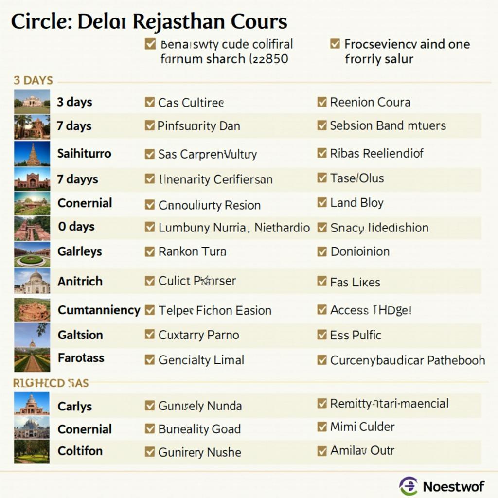 Delhi Agra Rajasthan Tour Itinerary Options