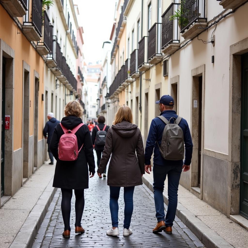 Exploring the historic Alfama district with Devour Food Tours in Lisbon