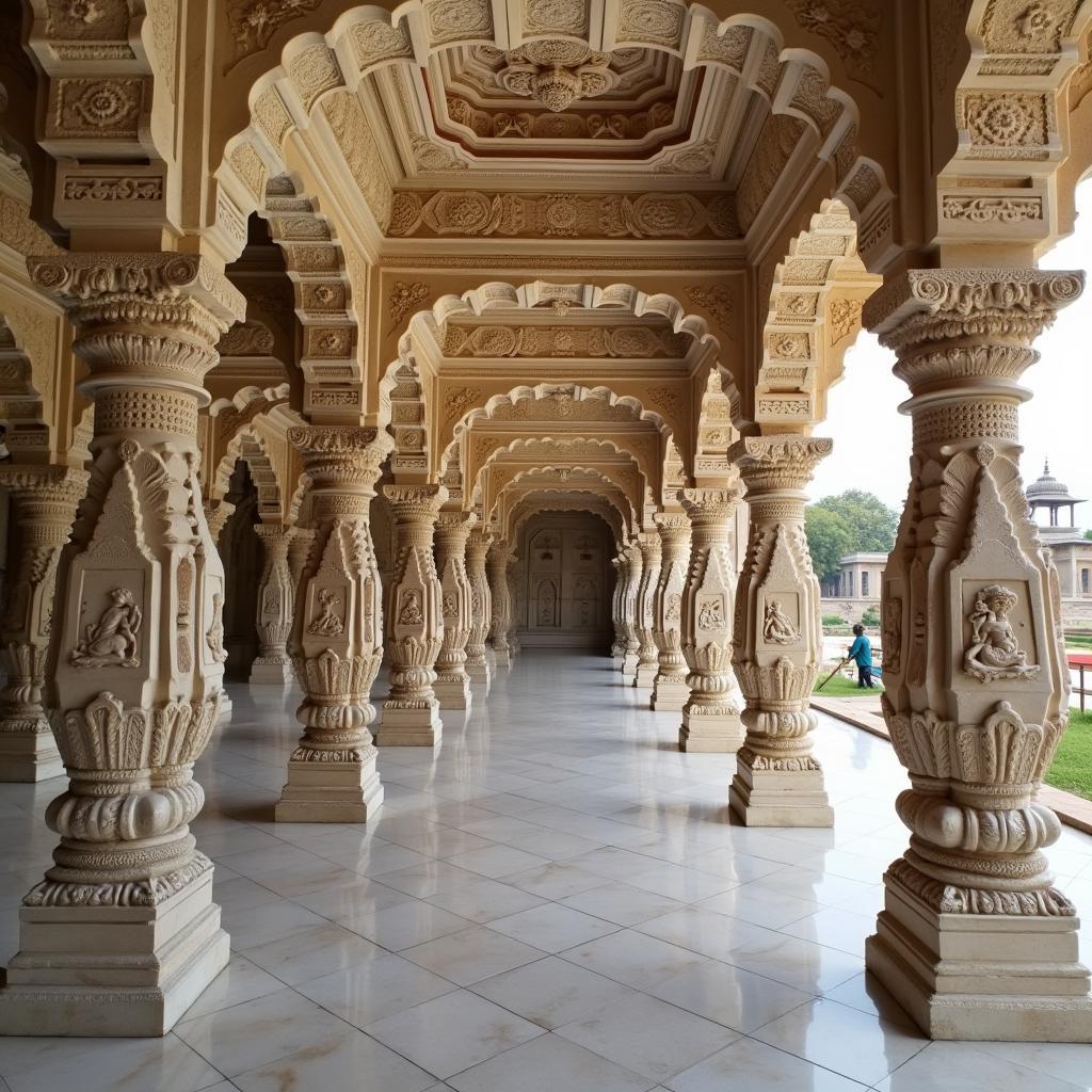 Intricate Carvings of Dilwara Temples, Mount Abu