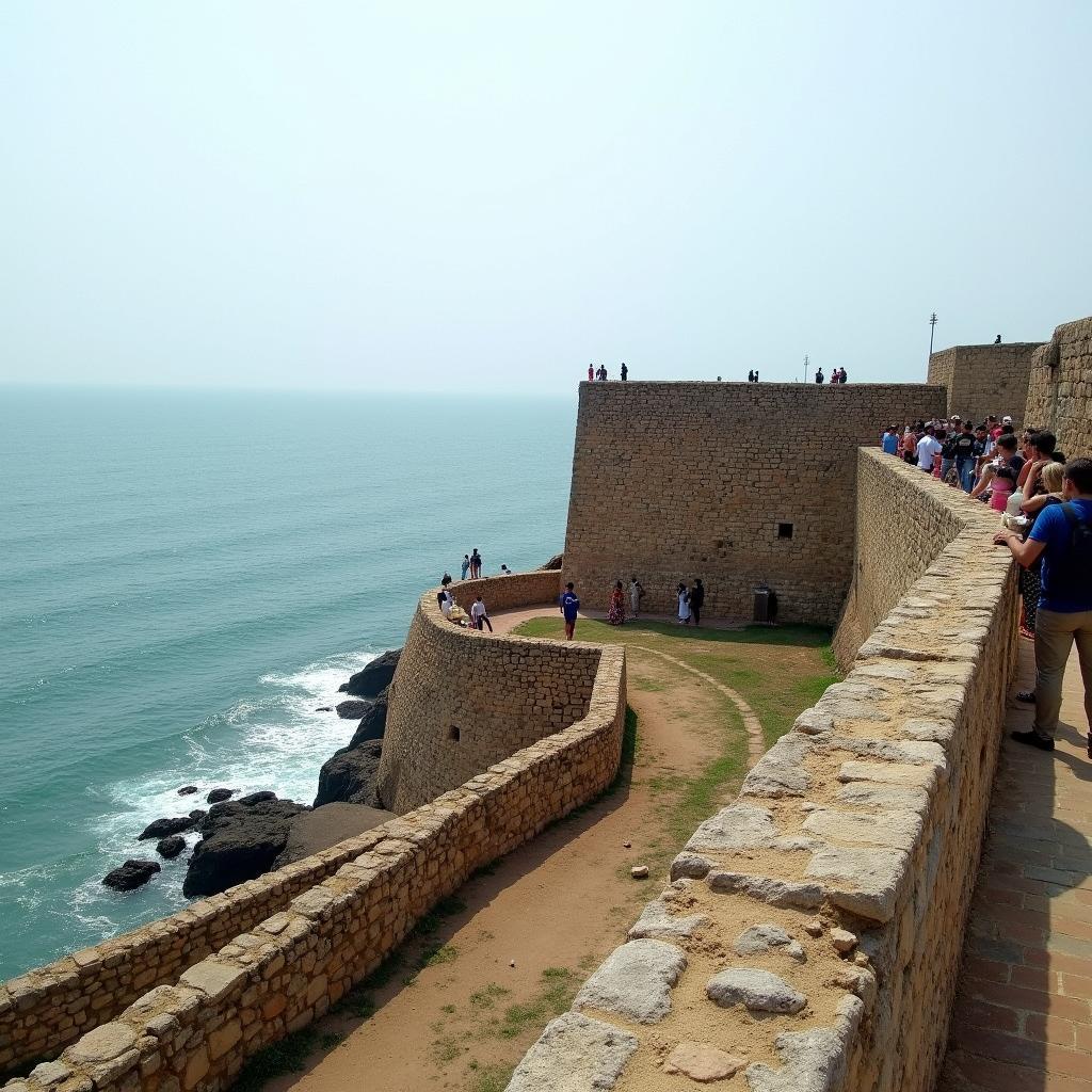 Exploring the Historic Diu Fort