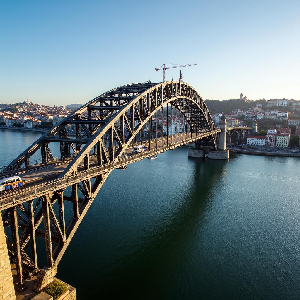 Dom Luís I Bridge in Porto: An architectural marvel spanning the Douro River