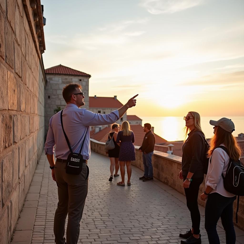 Dubrovnik Old Town Walls with Tour Guide