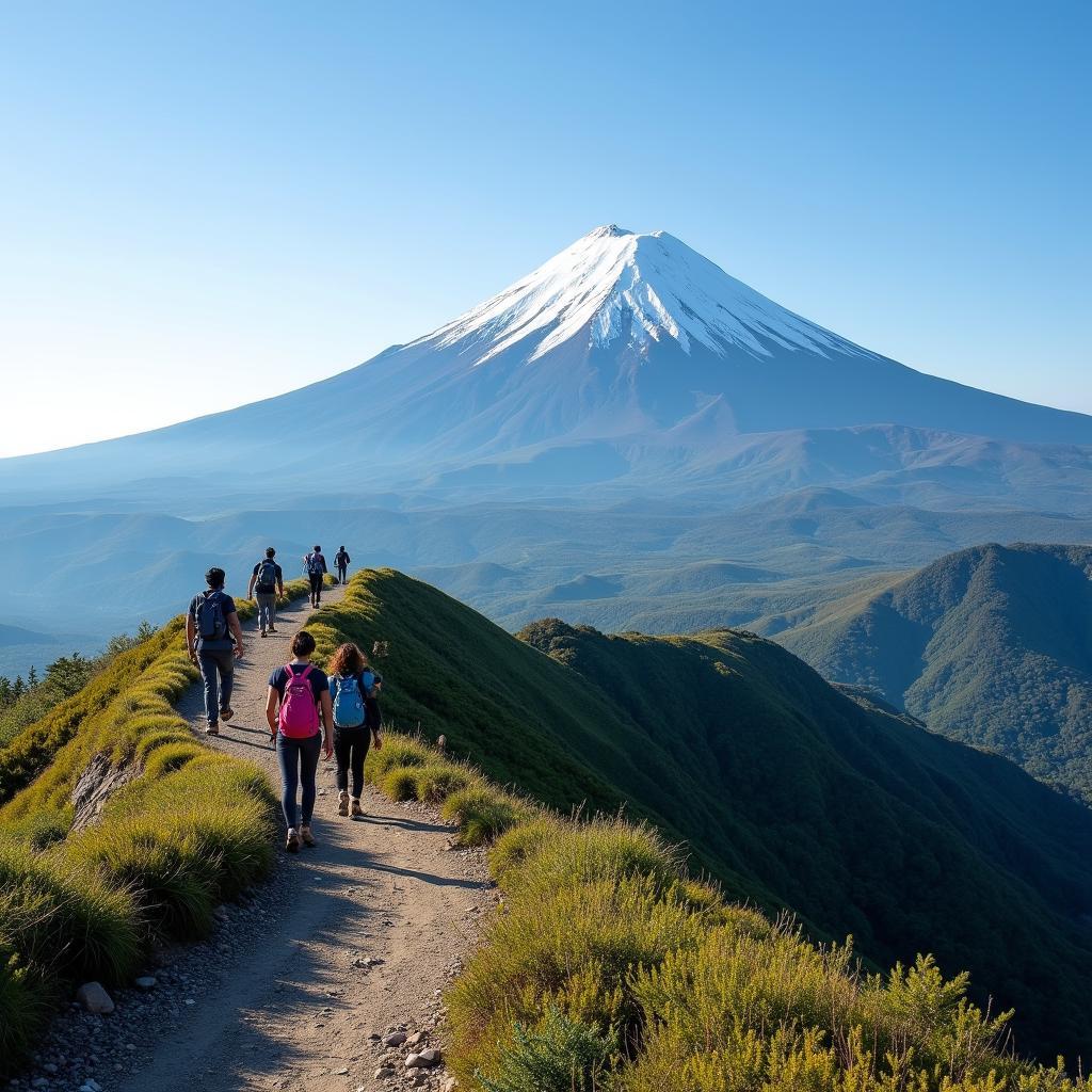 Hiking Mount Fuji with EF Tours