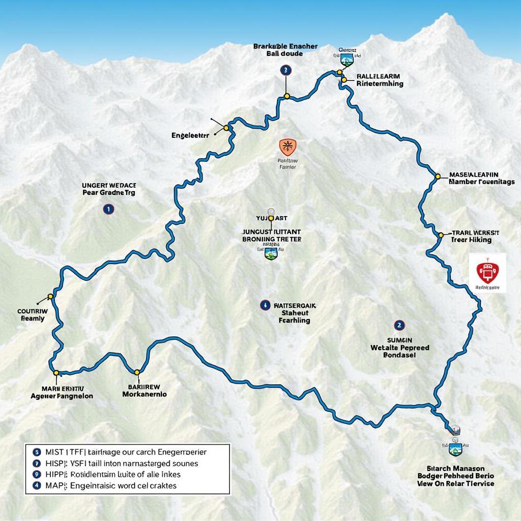 Engelberg Hiking Trails near Mount Titlis