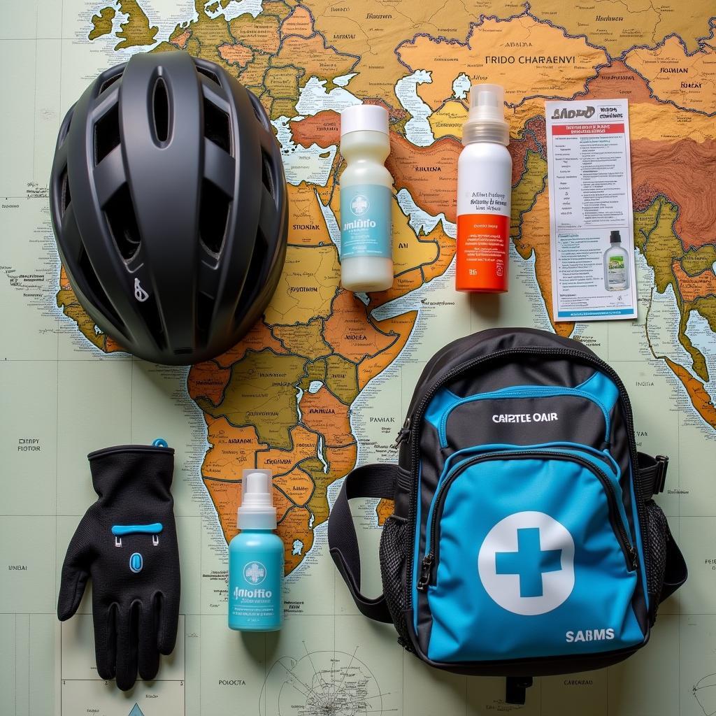 Essential gear for a cycling tour in India