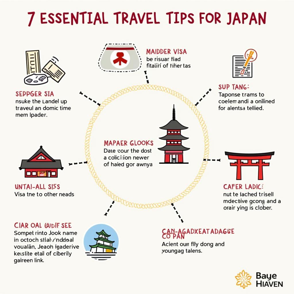 Essential tips for traveling in Japan.