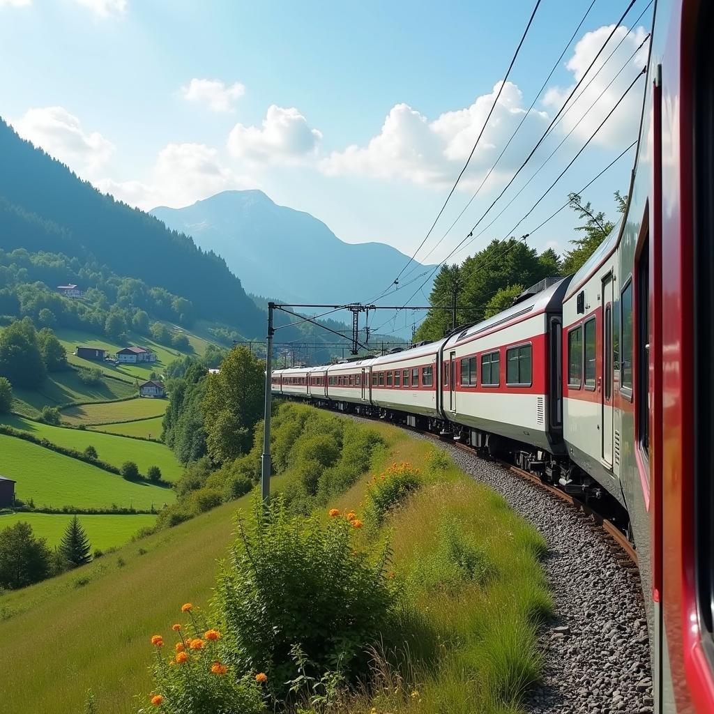 Efficient and Scenic European Rail Travel