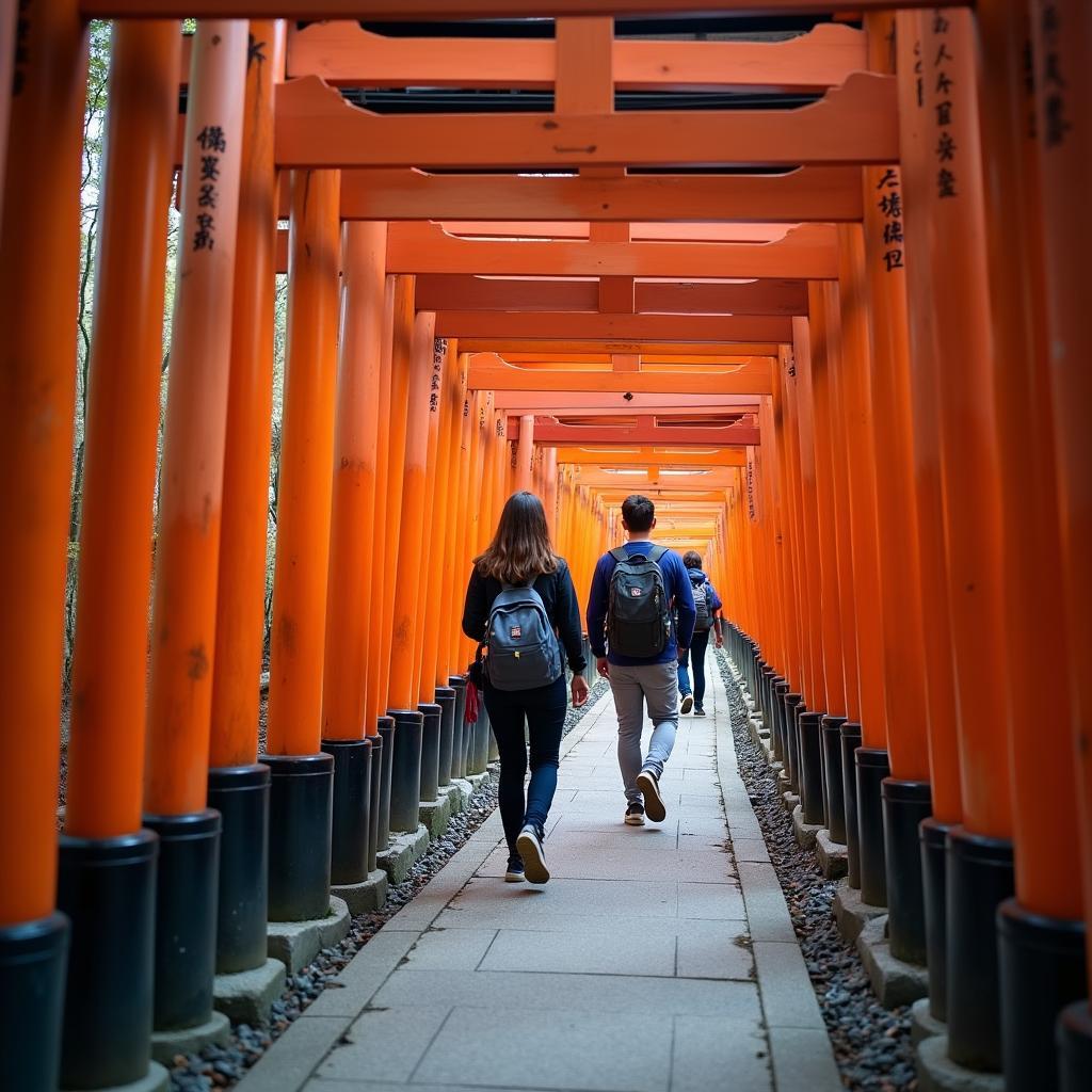 Exploring ancient Japanese temples in Kyoto