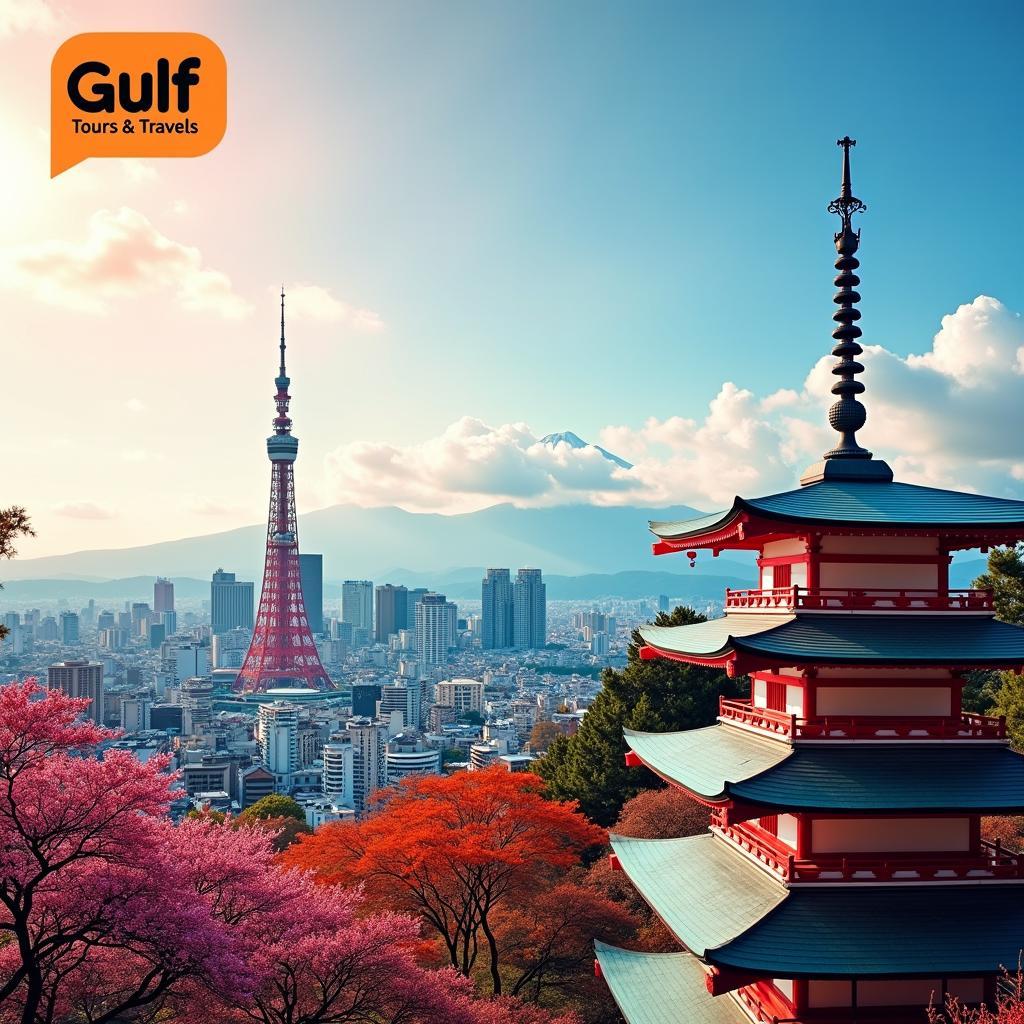 Exploring ancient temples and modern marvels in Japan with Gulf Tours & Travels