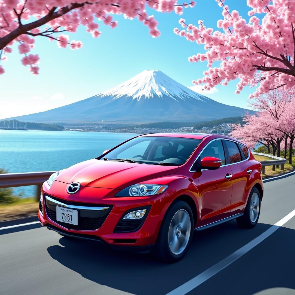 Exploring the scenic routes of Japan in a Mazda CX-7