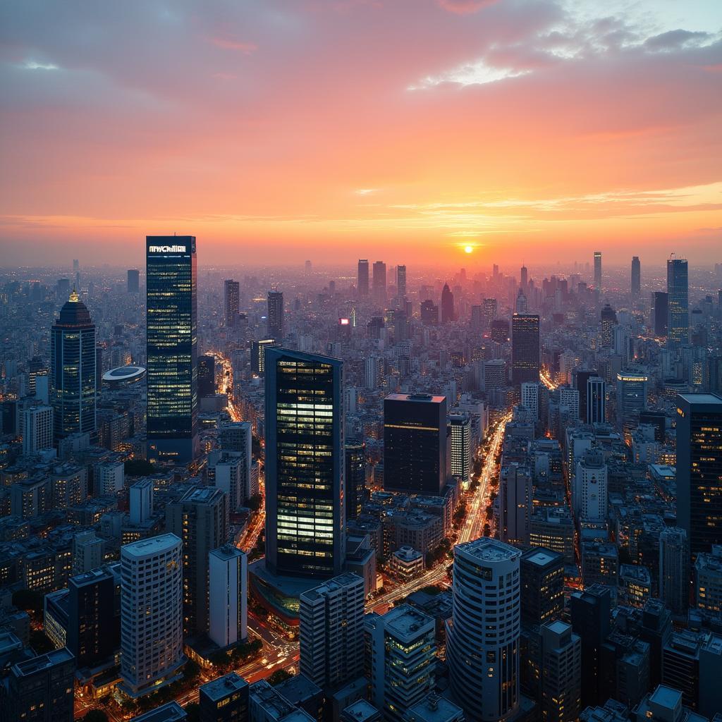 Exploring the vibrant cityscape of Tokyo, Japan