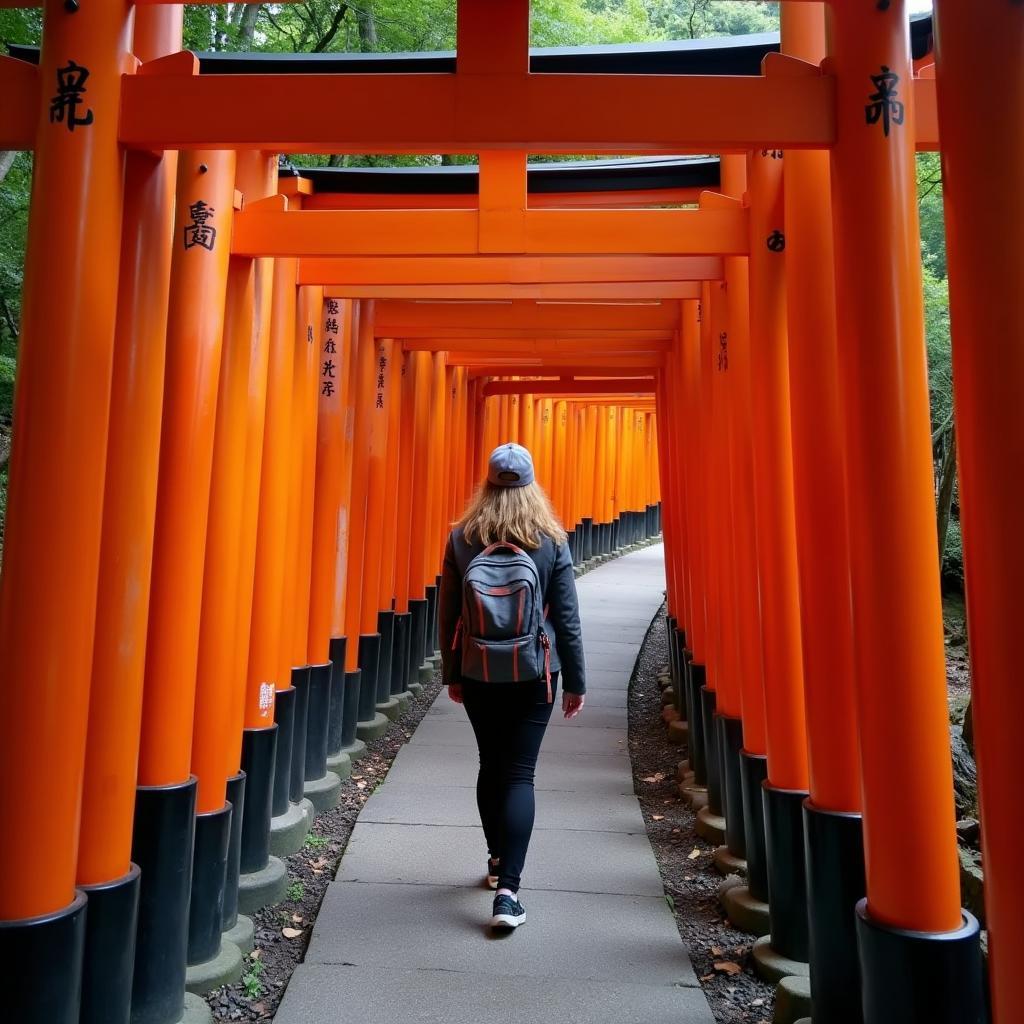 Exploring Kyoto Temples during Arctic Monkeys Tour