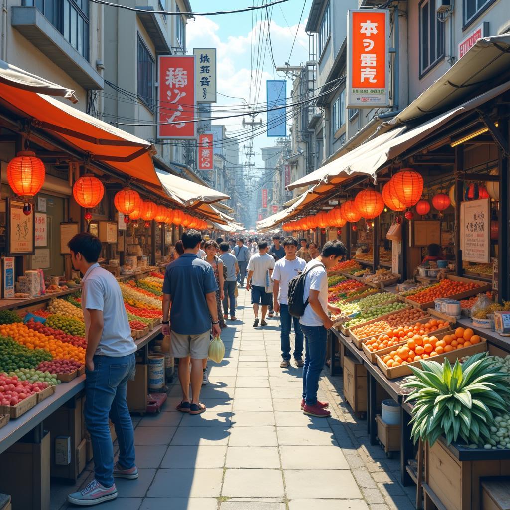 Exploring Local Markets in Japan