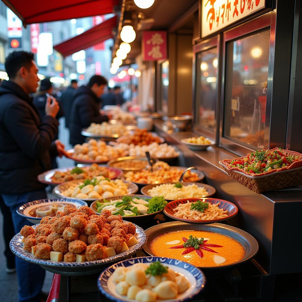 Exploring Tokyo Street Food