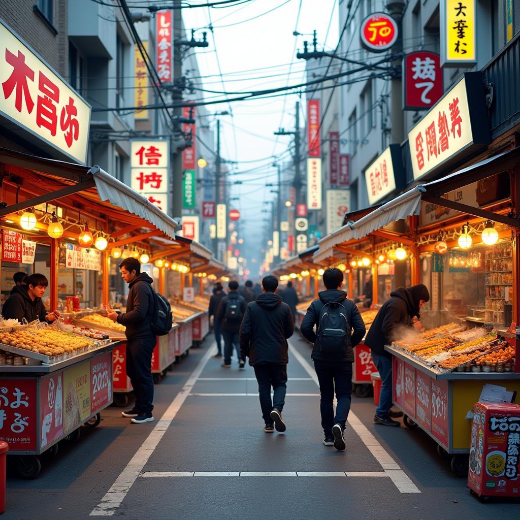 Tokyo Street Food Delights