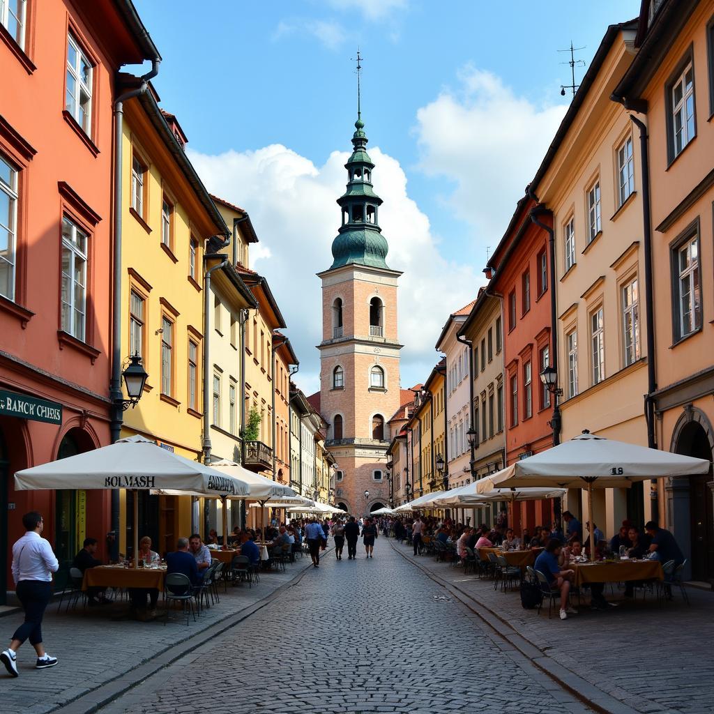 Exploring the Historic Streets of Warsaw's Old Town