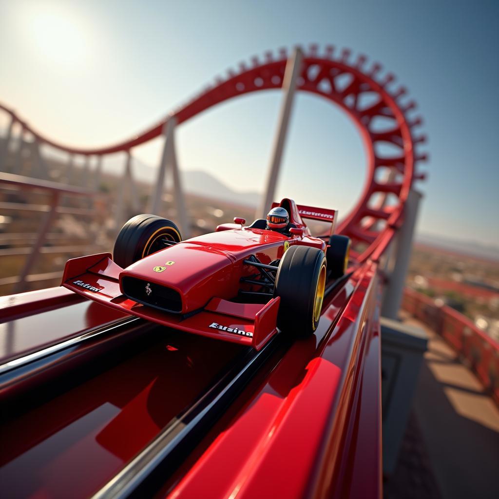 Formula Rossa at Ferrari World