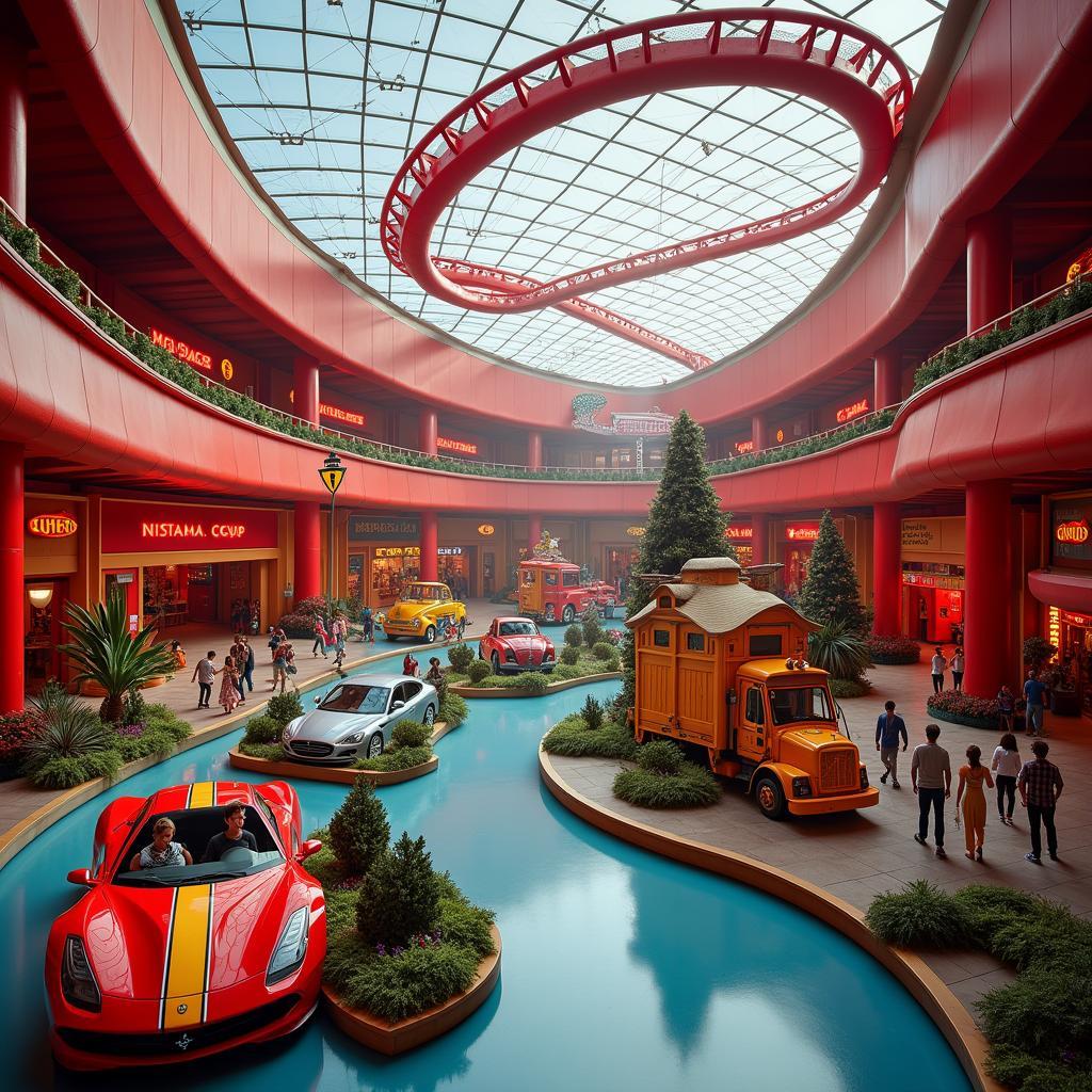 Ferrari World Interior: Family Fun and Entertainment