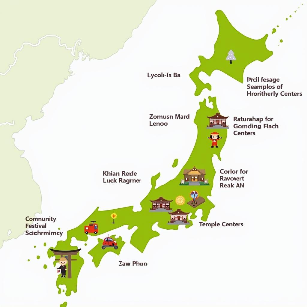 Locating Child's Play Theatre in Japan Using a Map