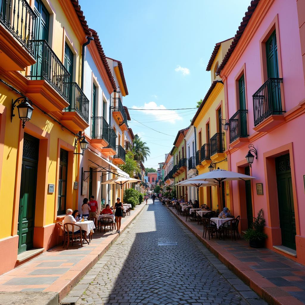 Exploring the streets of Panjim