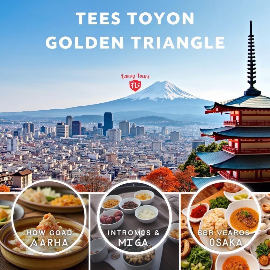 Golden Triangle of Japan: Tokyo, Kyoto, and Osaka