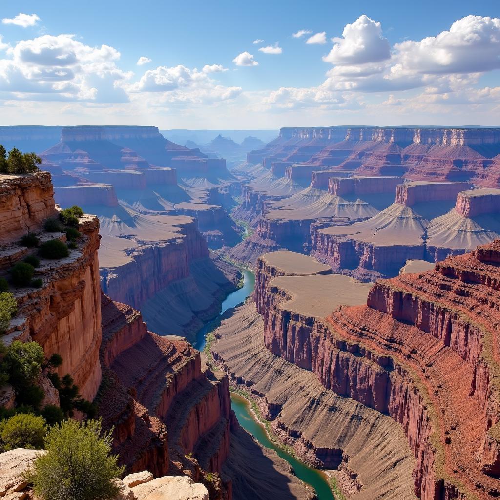 Grand Canyon South Rim Panoramic View