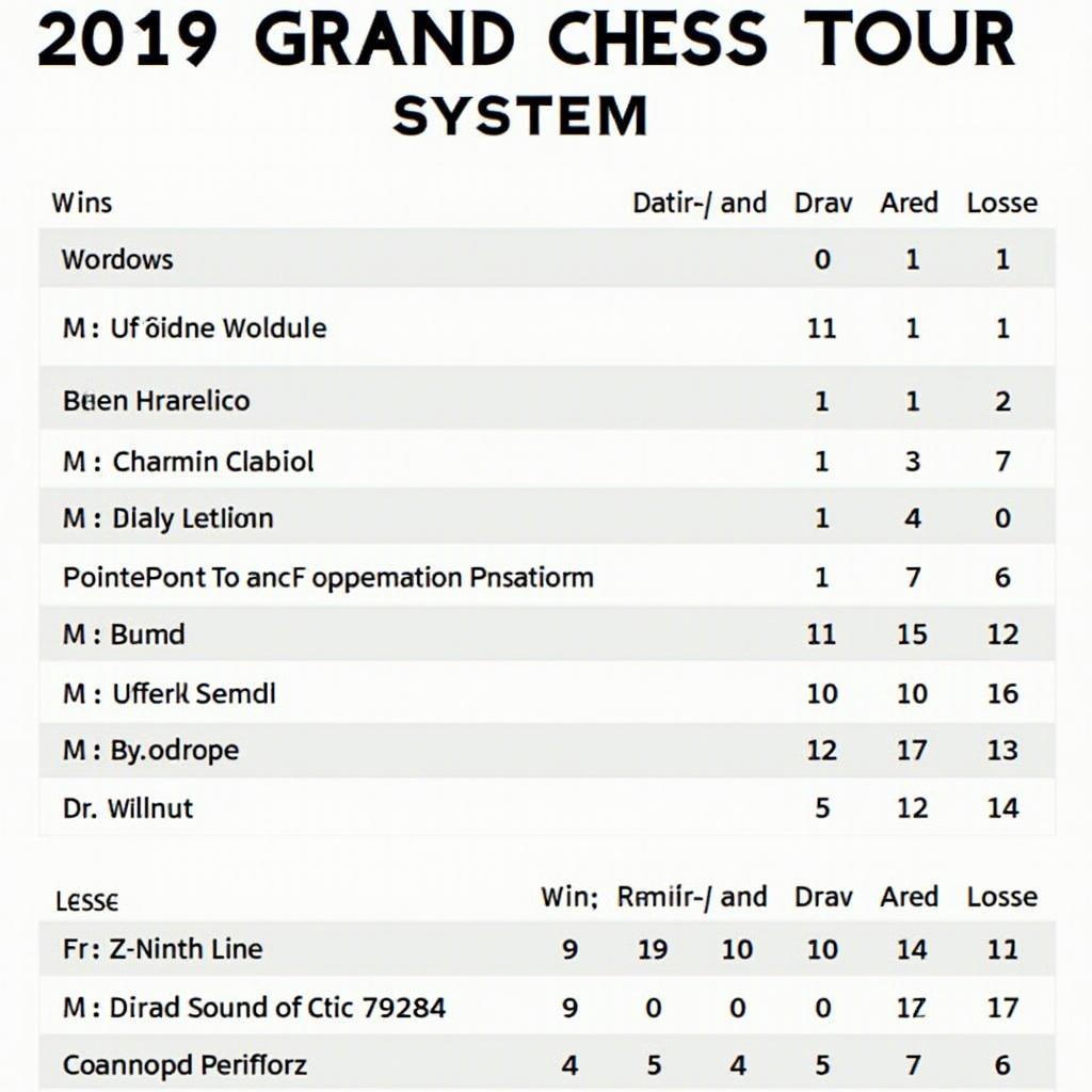 Grand Chess Tour Scoring System Explained