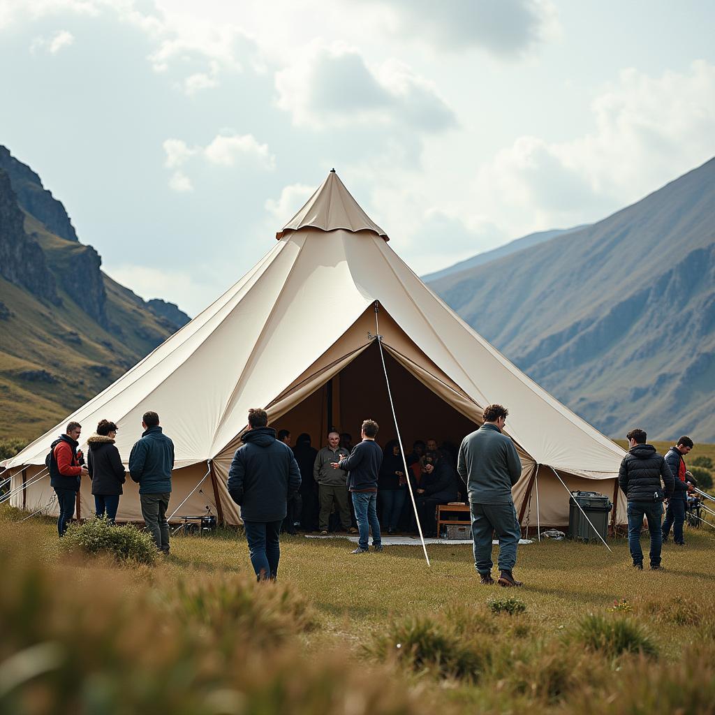 The Grand Tour Studio Tent