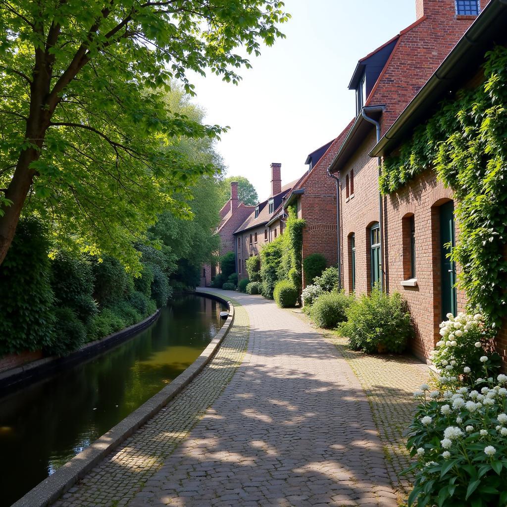 Great Beguinage of Leuven with Canals