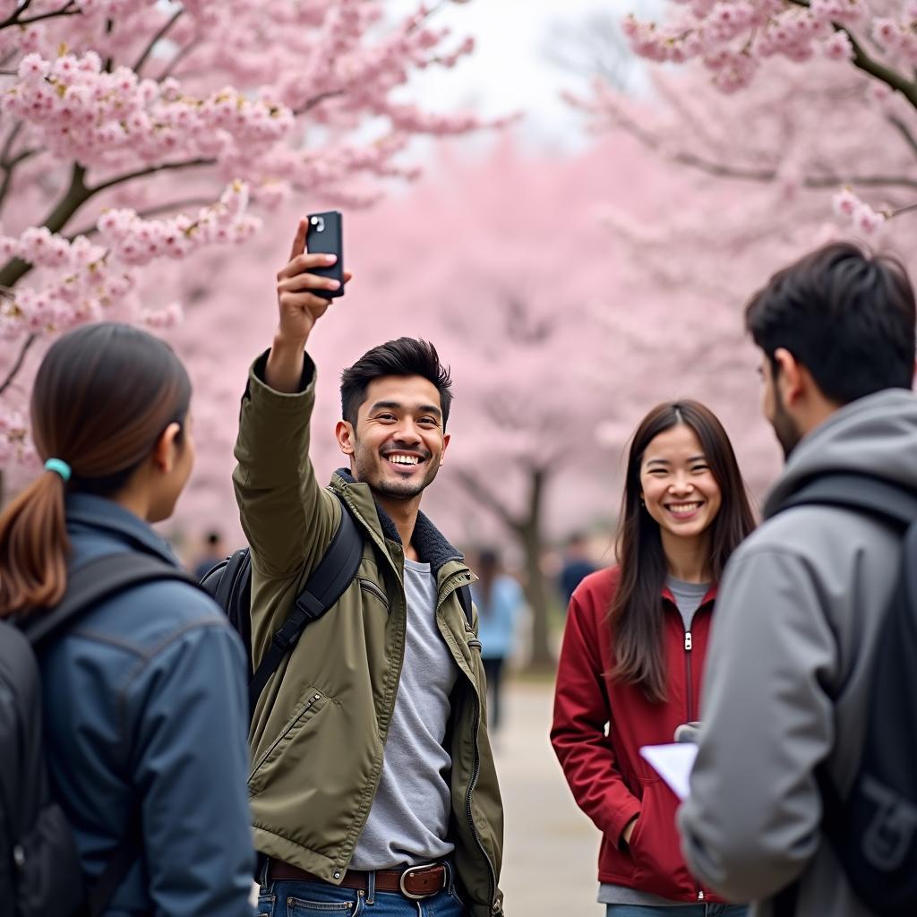 Group Tour in Japan during Cherry Blossom Season