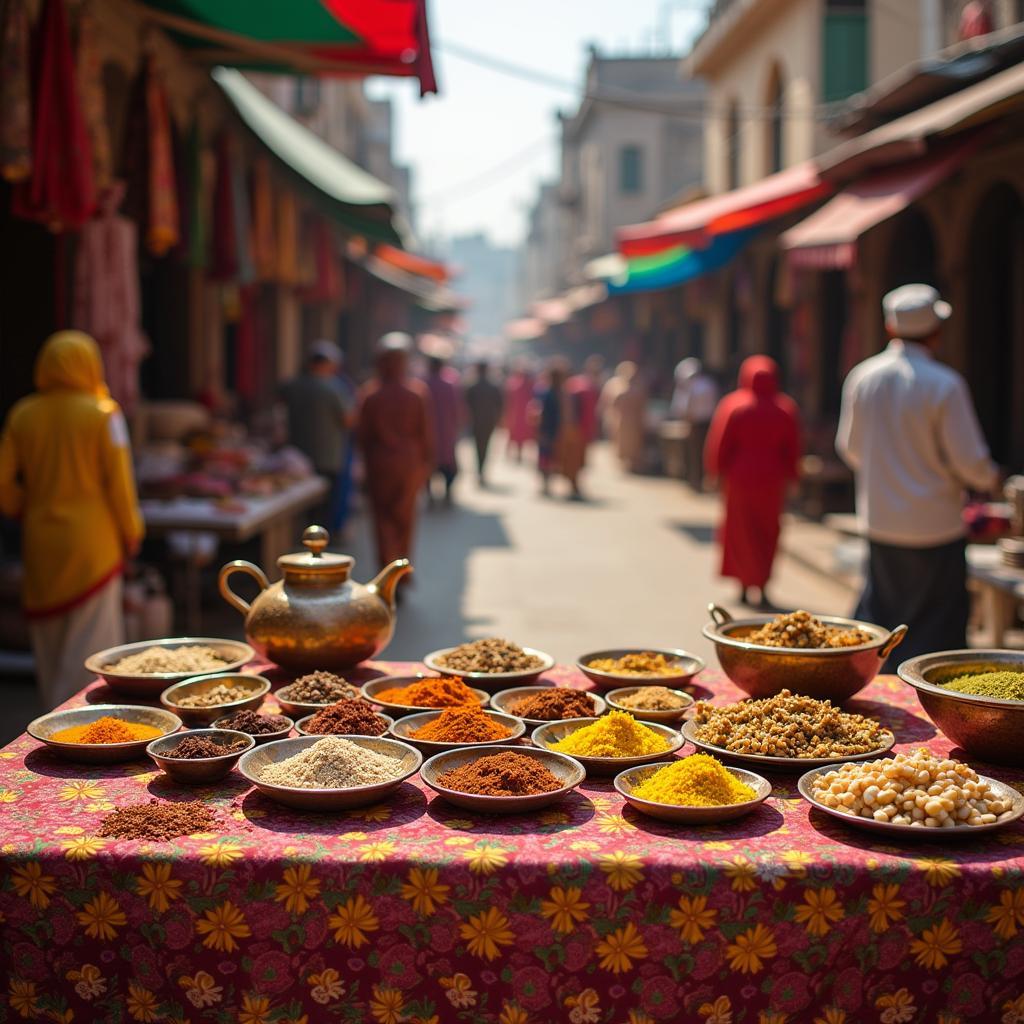 Gujarat Local Markets and Cuisine