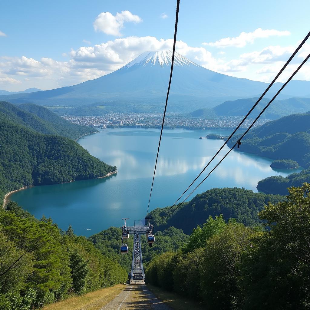 Hakone, Mount Fuji, Lake Ashi and Ropeway