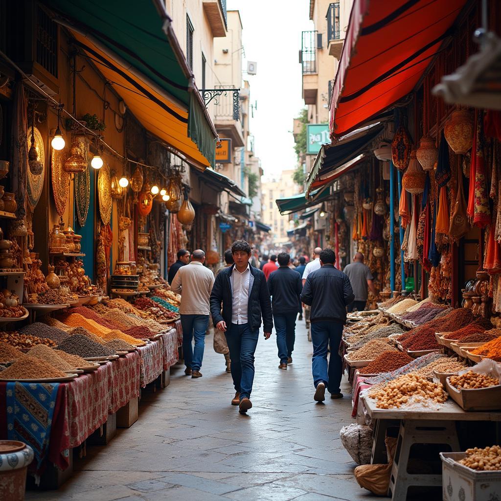 Exploring the Hammamet Medina in Tunisia