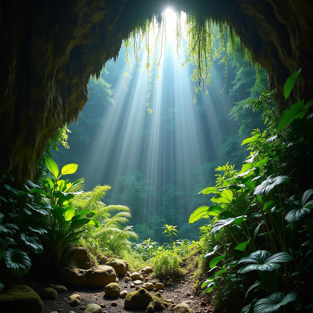 Lush Jungle in the Garden of Edam, Hang Son Doong