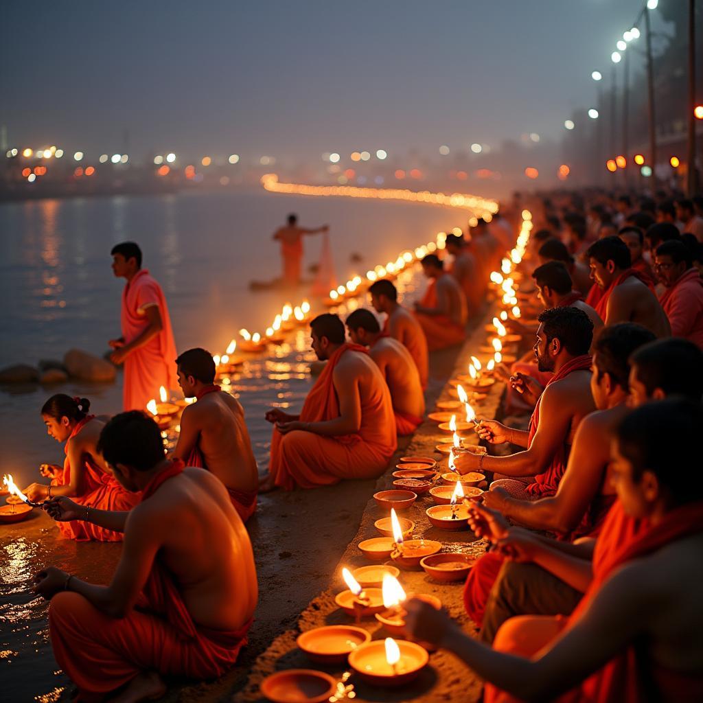 Evening Ganga Aarti in Haridwar