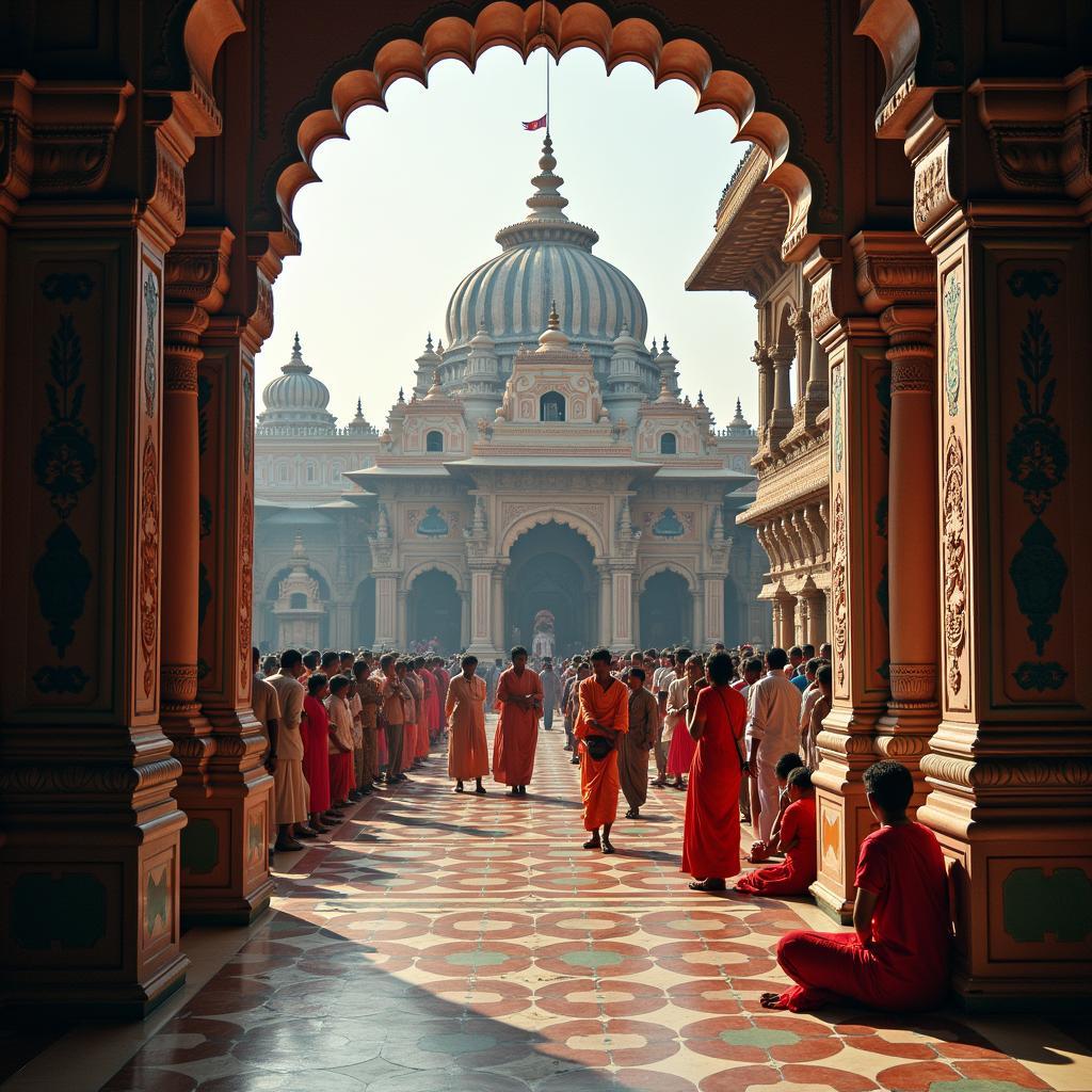 Visiting Temples in Haridwar