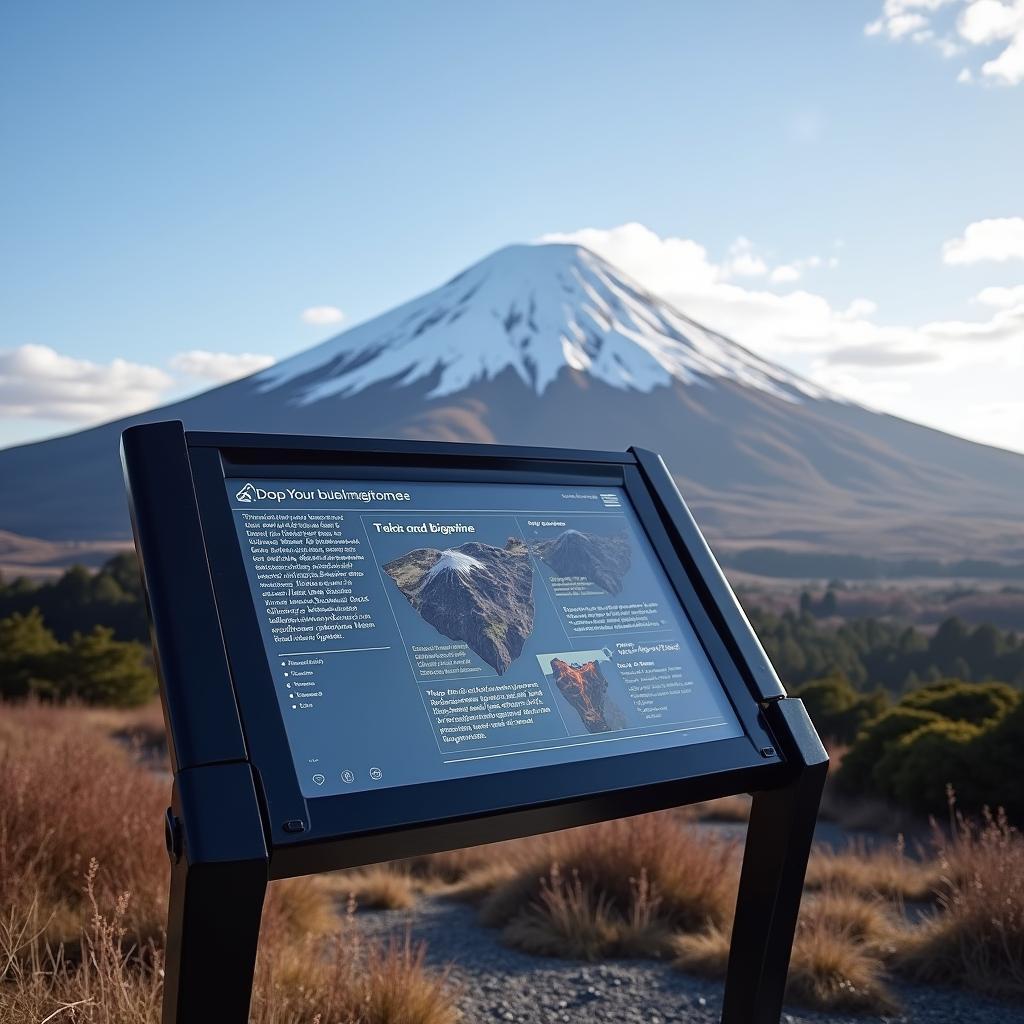 Viewing Mount Fuji with an Angular-powered information display