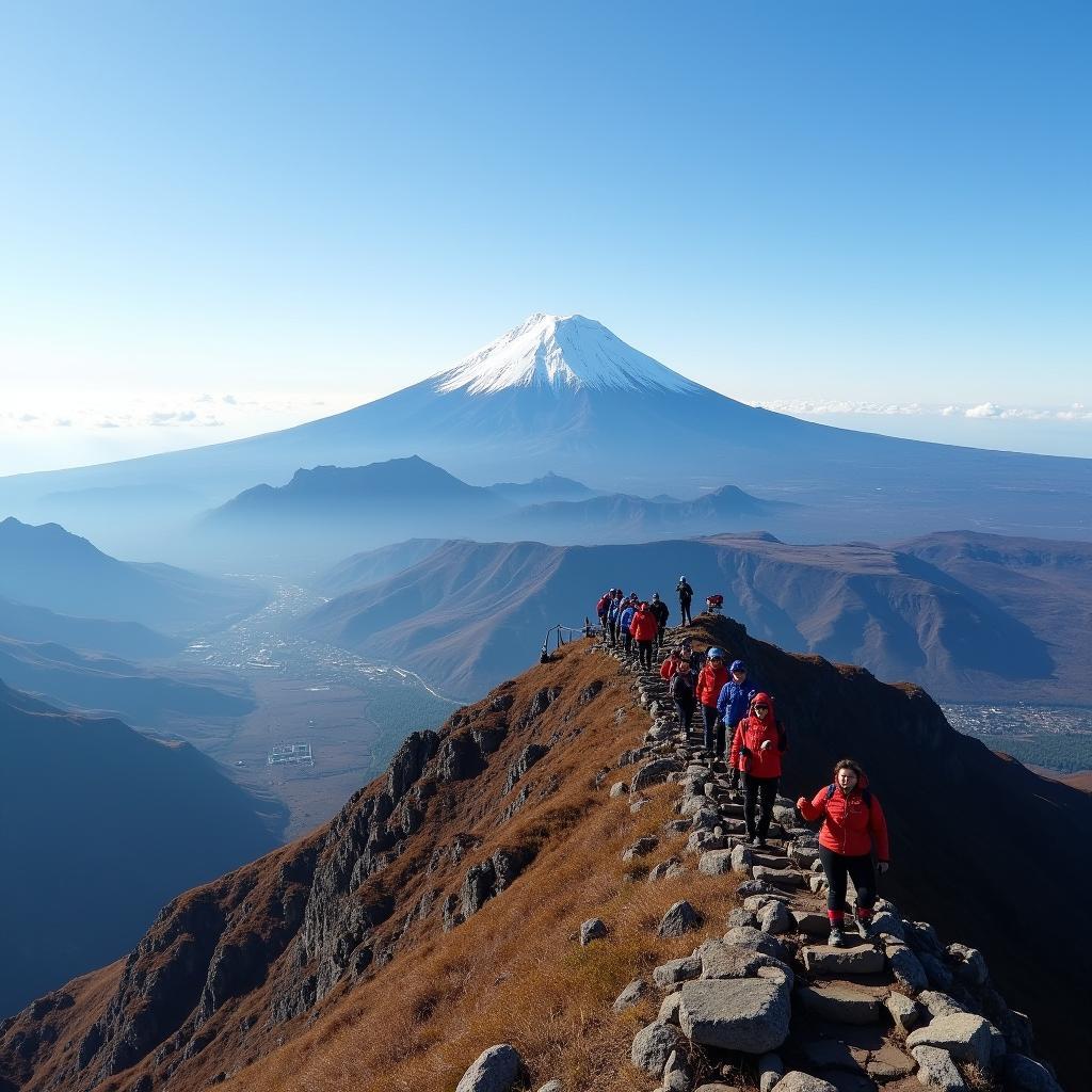 Hiking Mount Fuji with A1 Tours & Travels