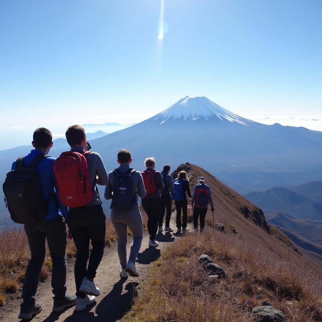 Hiking Mount Fuji with AAA Charters