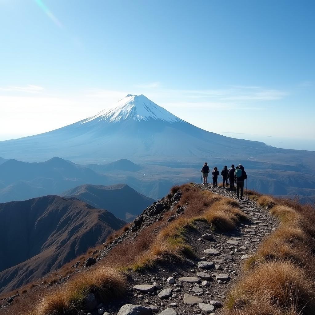 Hiking Mount Fuji with HPTDC