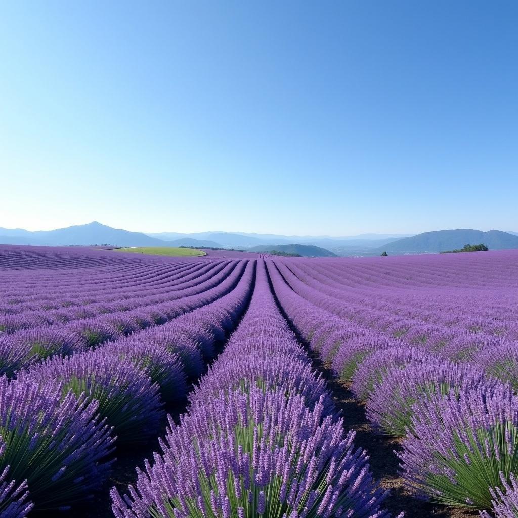 Lavender Fields in Furano, Hokkaido