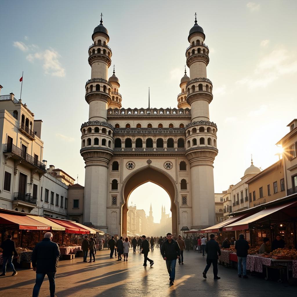 Charminar in the Morning Light