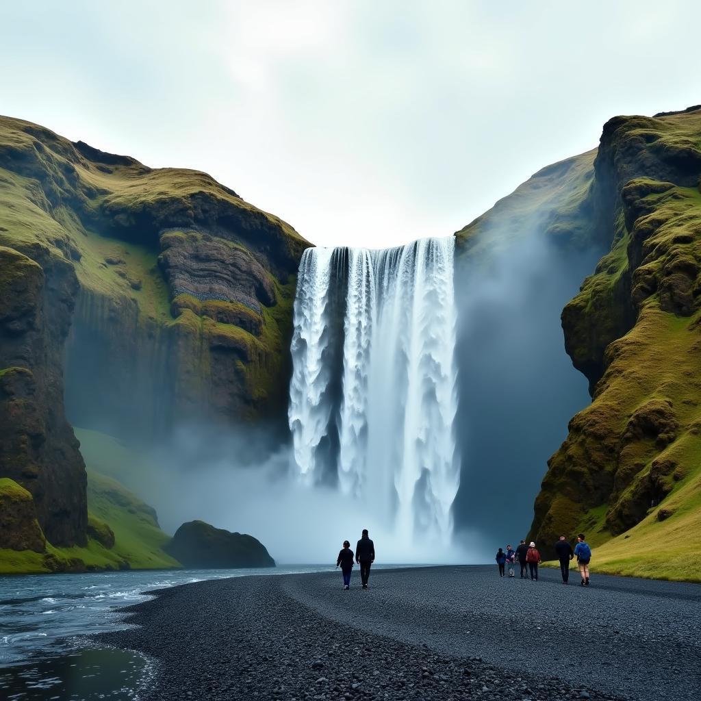 Iceland Guided Tour South Coast: Witnessing Majestic Waterfalls