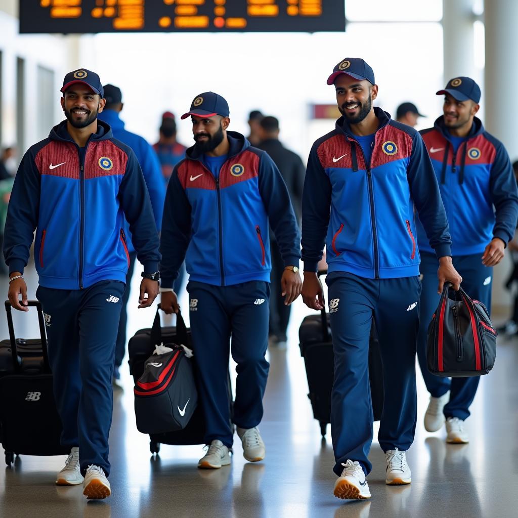 India ODI Squad Arriving in England 2021