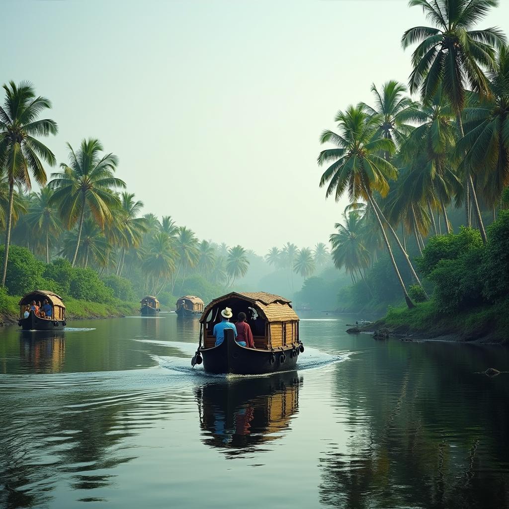 Kerala Backwaters Serenity