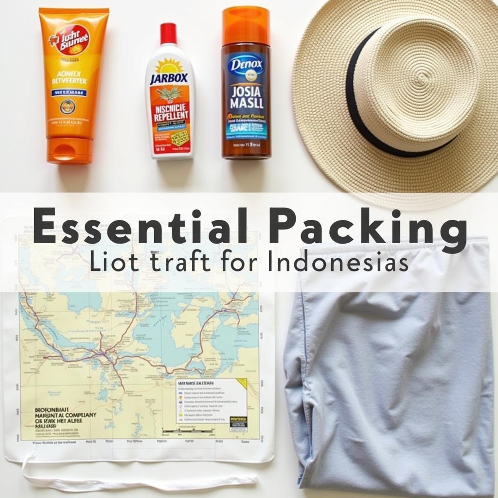 Essential Packing for a 3-Day Trip to Indonesia